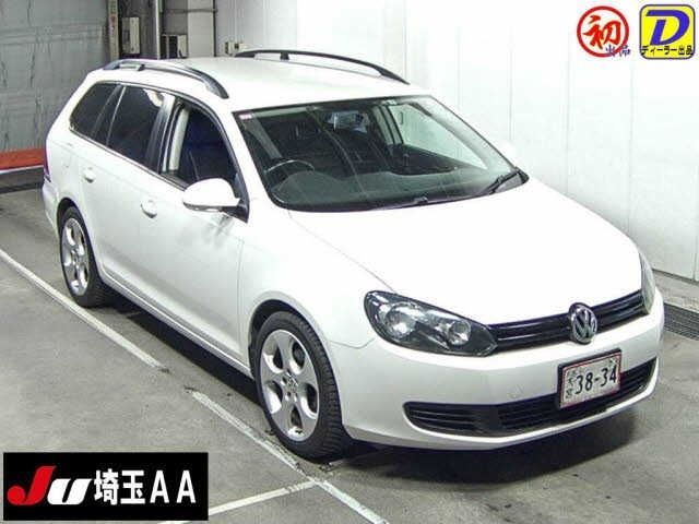 3192 Volkswagen Golf variant 1KCAX 2011 г. (JU Saitama)